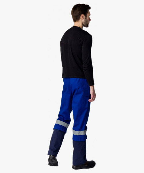 Костюм противоэнцефалитный-антигнус Импульс (тк.Саржа,220), т.синий/васильковый