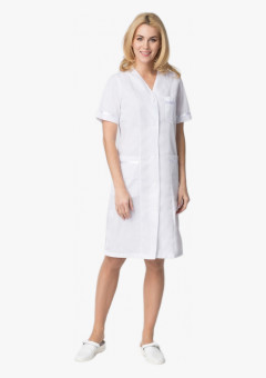 Халат женский Светлана (тк.ТиСи), белый