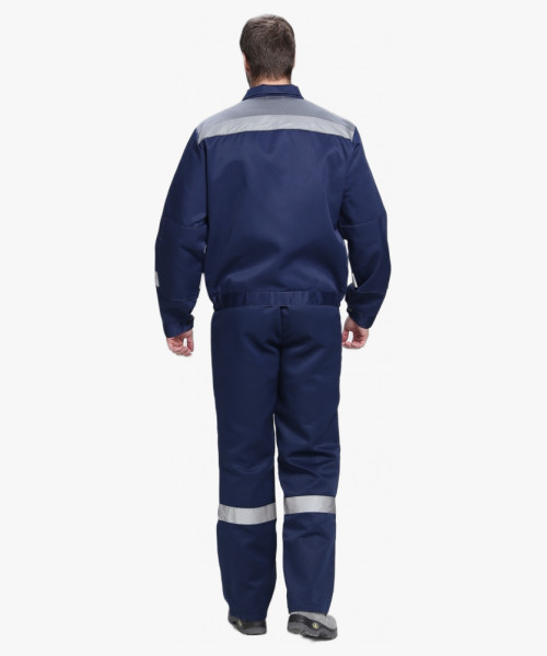 Костюм Лигор-2 СОП (тк.Смесовая,210) п/к, т.синий/серый