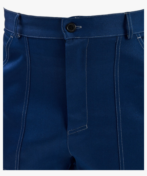 Костюм Лигор-1 СОП К. (тк.Смесовая,210) брюки, т.синий