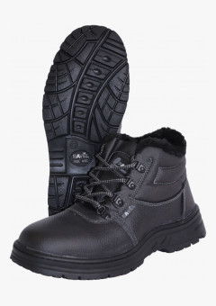 Ботинки СИРИУС-ТИТАН, кожа, ПКП МС, иск. мех, Нитрил