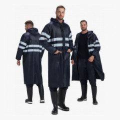 Плащ влагозащитный ProfLineSpecialist СОП (ПВХ,210), т.синий