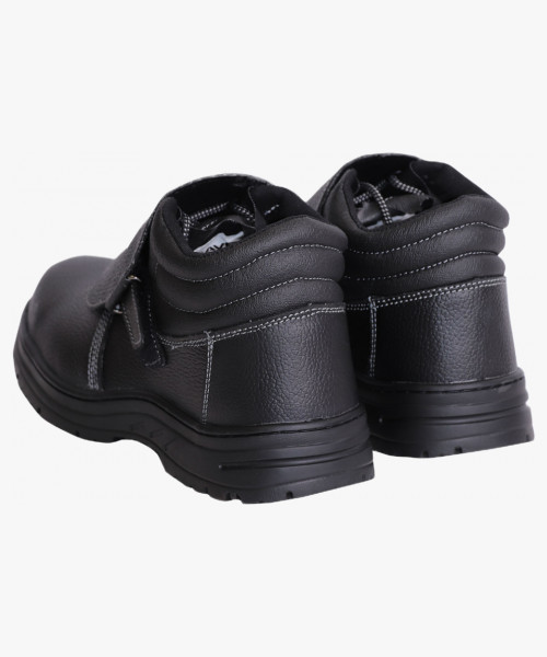 Ботинки сварщика СИРИУС-ТИТАН, кожа, ПКП, Нитрил