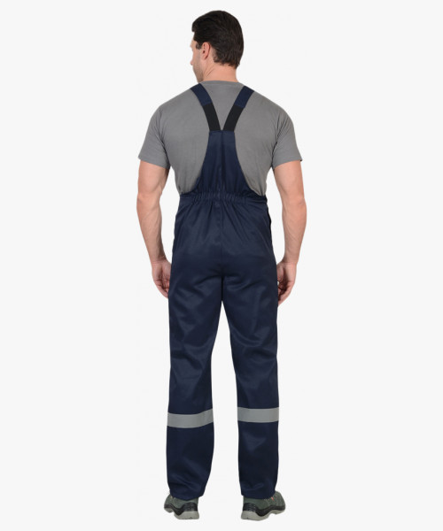 Костюм СИРИУС-СТРОЙГРАД куртка, п/к синий с васильковым СОП 50мм