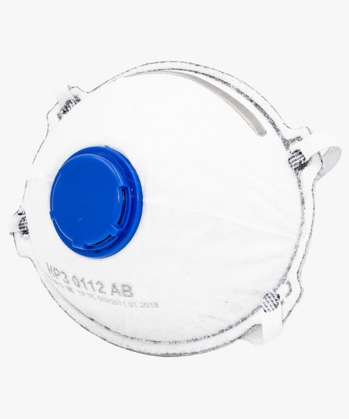 Респиратор НРЗ-0112АВ купольный с клапаном (FFP2) от сварочных дымов (5 шт)