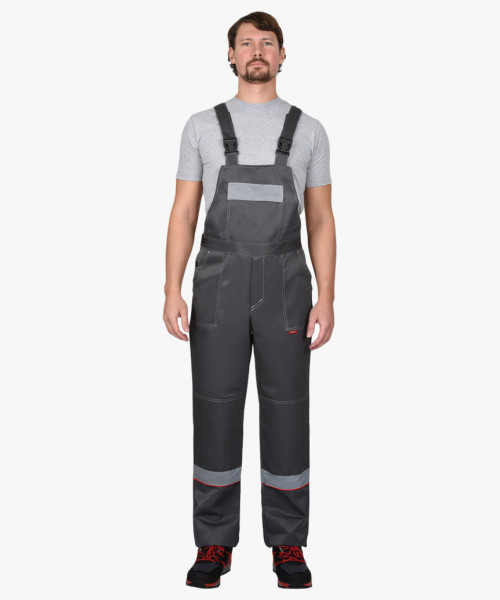 Костюм СИРИУС-ЛЕГИОНЕР куртка кор., п/к темно-серый со светло-серым и СОП