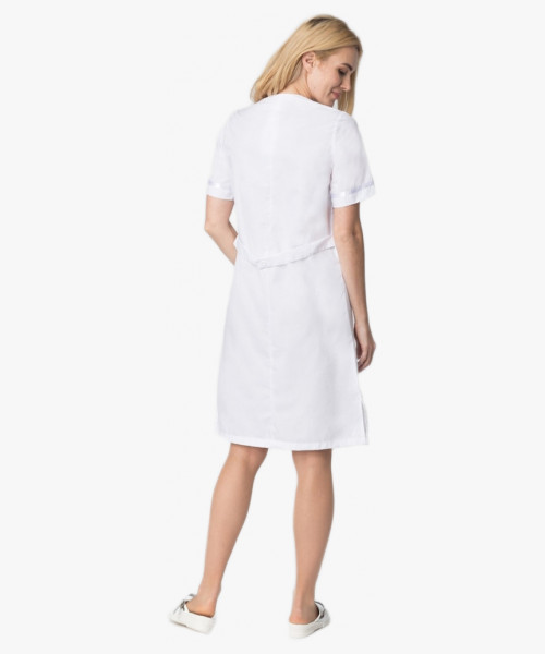 Халат женский Светлана (тк.ТиСи), белый