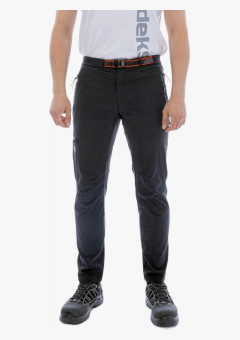 Брюки мужские летние Brodeks Urban KS316 приталенные, материал стрейч, цвет чёрный