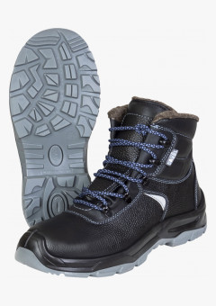 Ботинки SAVЁL-ГЕРМЕС-ЗИМА кожа, шерстин, МП, ПУ-ТПУ