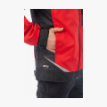 Куртка летняя мужская Brodeks KS202, цвет красный, чёрный