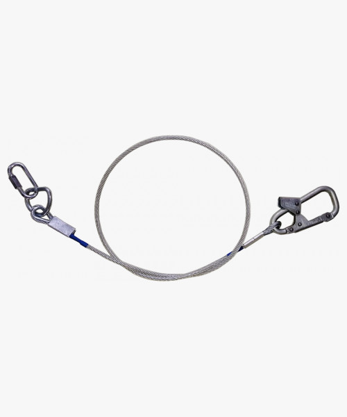 Строп Б+Кс (стальной трос) 1 монт.+1 соед.кар. 1,5м