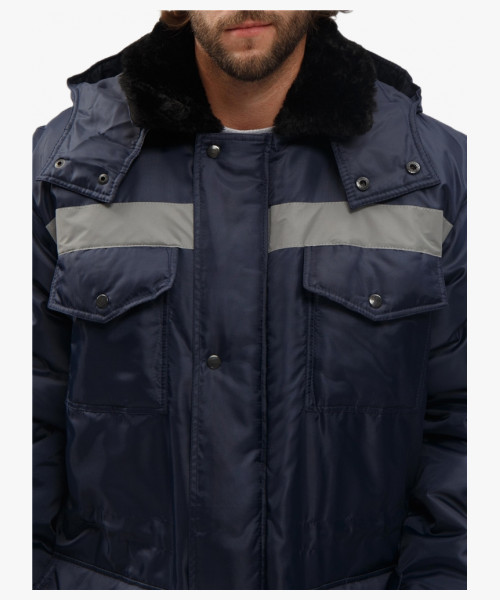 Костюм зимний Мастер NEW (тк.Оксфорд) п/к, т.синий КОС 912