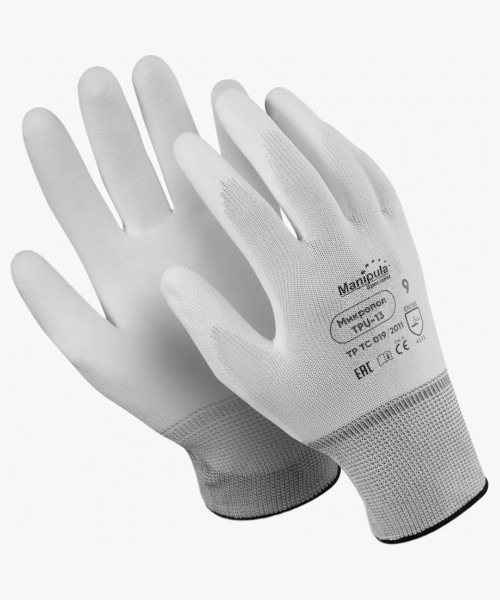Перчатки Manipula Specialist® Микропол (нейлон+полиуретан), TPU-13/MG-162