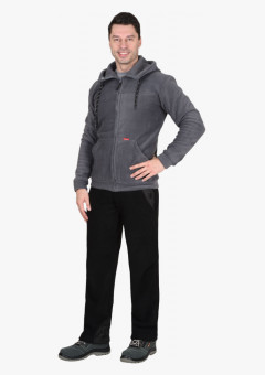 Куртка флисовая СИРИУС-МЕРКУРИЙ цв. серый