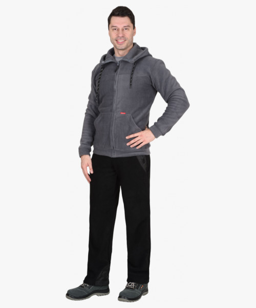 Куртка флисовая СИРИУС-МЕРКУРИЙ цв. серый