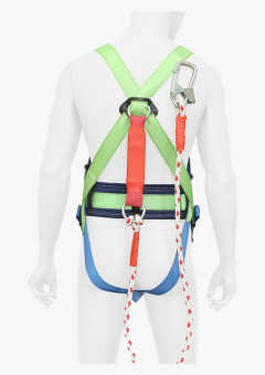 Привязь страховочная УСП 2 аВЖ с канатом 1,5м с амортизатором