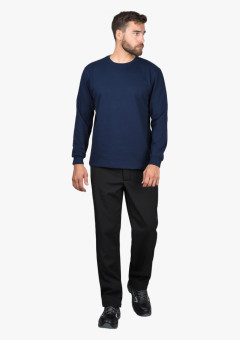 Толстовка темно-синяя  (футер 240 г/м2) (х40)