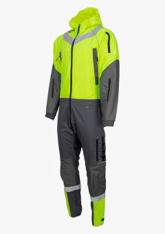 Комбинезон летний мужской Brodeks KS503, цвет жёлтый, серый