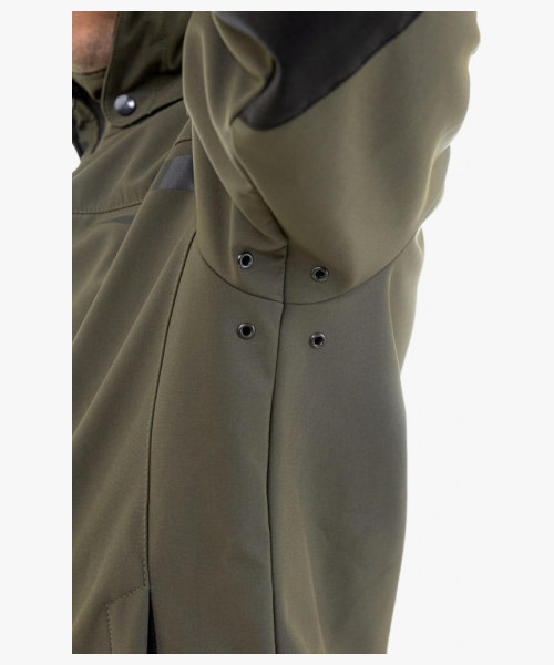 Куртка софтшелл летняя мужская Brodeks KS207, цвет хаки