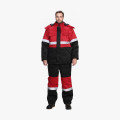 Костюм зимний Нордхард-2 СОП (тк.Смесовая,250) п/к, черный/красный