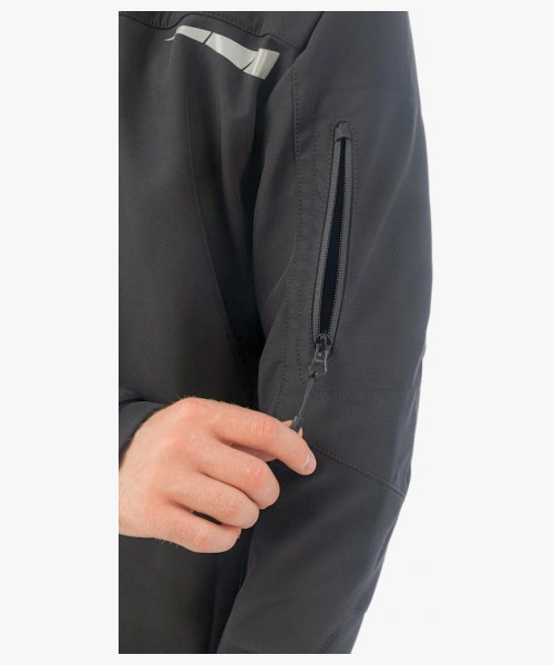 Куртка софтшелл летняя мужская Brodeks KS207, цвет чёрный