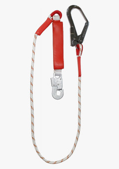 Строп аВер К50+К20 NL (веревка) с амортизатором 1 бол.+1 соед.кар.