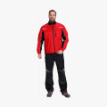 Костюм мужской летний ProfLineSpecialist-2 (тк.Смесовая,240) полукомбинезон, красный/черный