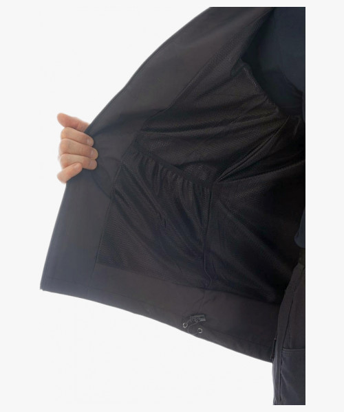 Куртка-парка летняя летняя Brodeks KS213, цвет чёрный