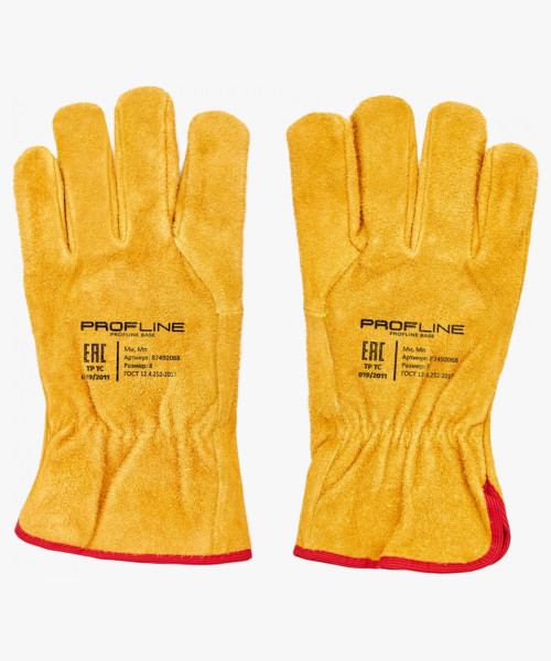 Перчатки спилковые ProfLineBase