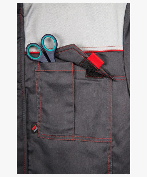 Куртка зимняя Фаворит (Балтекс, 210), тёмно-серый/серый