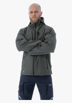 Куртка софтшелл Brodeks KS232, цвет серый