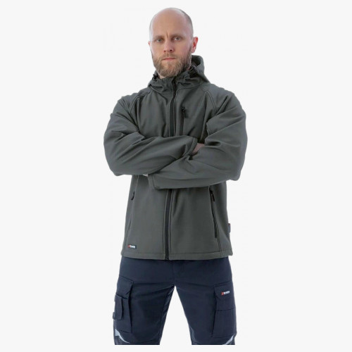 Куртка софтшелл Brodeks KS232, цвет серый