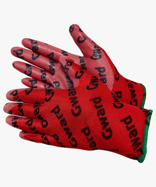 GWARD Перчатки нейлоновые с нитриловым покрытием