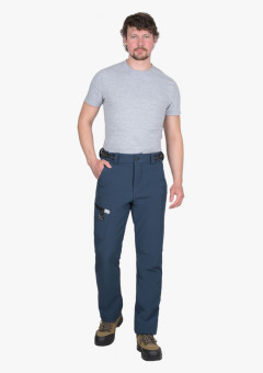 Брюки СИРИУС-СПЕЙС софтшелл синие