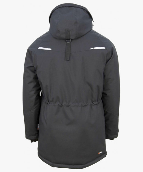 Куртка-парка зимняя мужская Brodeks KW215, цвет чёрный