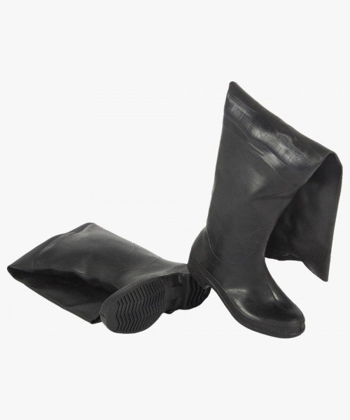 Сапоги мужские Рыбацкие резиновые, черный