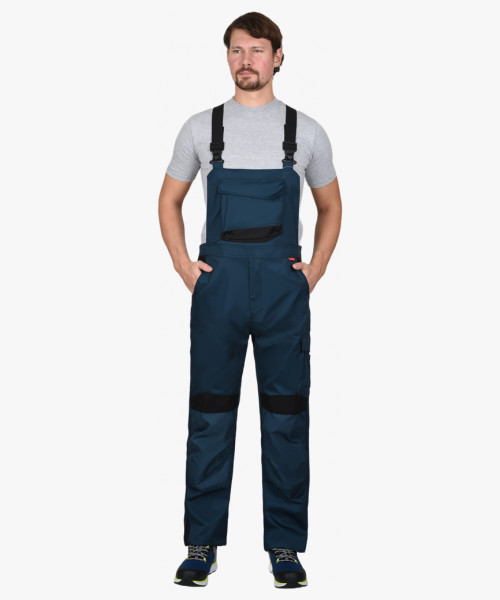 Полукомбинезон СИРИУС-ЦИТРИН морена с черным