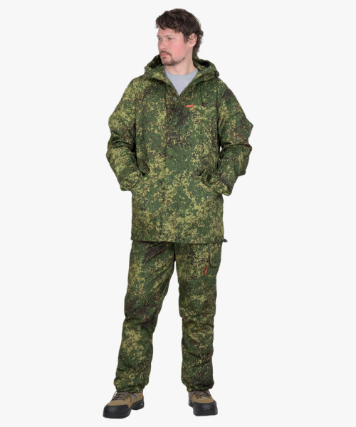Костюм СИРИУС-ГОРКА куртка, брюки, помочи, КМФ Цифра зеленая