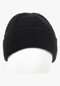 Шапка трикотажная двойная Фрост, черный