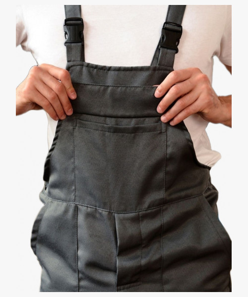 Костюм Техник-2 СОП (тк.Смесовая,210) п/к, серый/красный