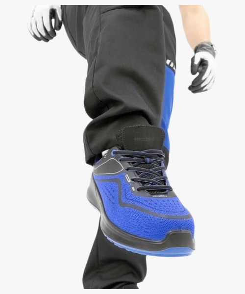 Полуботинки мужские Brodeks Dragon BRS104 S1P, цвет синий