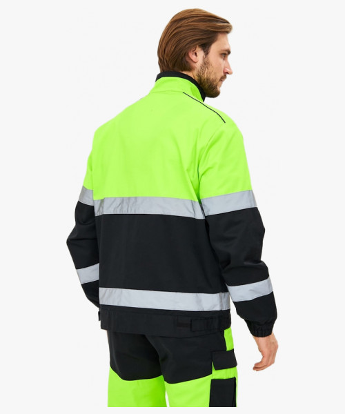 Костюм сигнальный PROFLINE ProfLineSpecialist-2 (тк.Смесовая МВО,240) п/к, желтый/черный