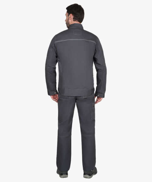 Костюм СИРИУС-ДАЛЛАС куртка, п/к, серый