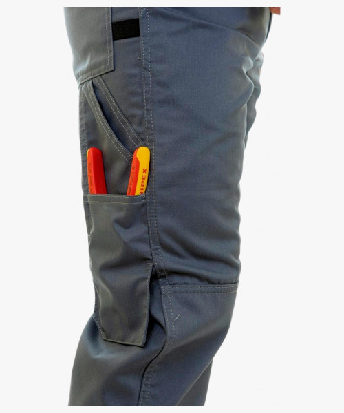 Брюки летние мужские Brodeks KS301, цвет серый