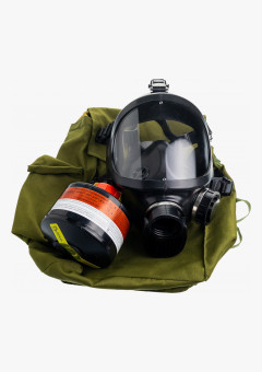 Противогаз промышленный Бриз-3301 (ППФ) А1Р1 R D с маской ППМ-88