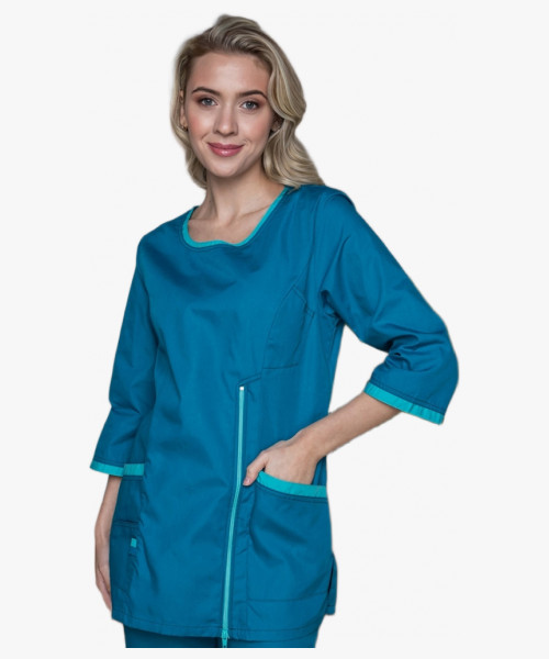 Женский костюм Вояж (ткань ТиСи), морская волна