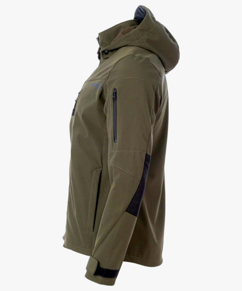 Куртка софтшелл летняя мужская Brodeks KS207, цвет хаки