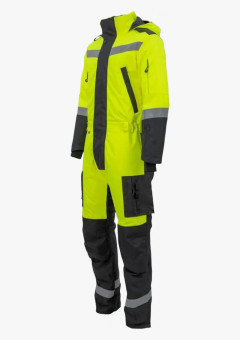 Комбинезон зимний мужской Brodeks KW505, цвет жёлтый, чёрный