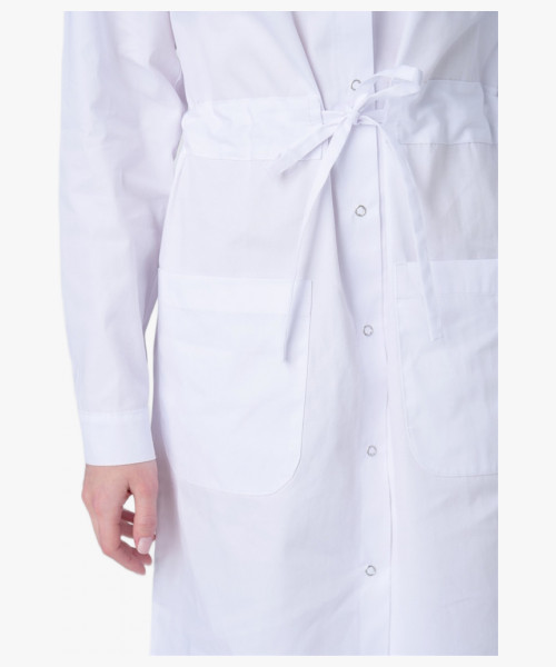 Халат женский Сансара-001 (тк.Смесовая,160) MedLine, белый