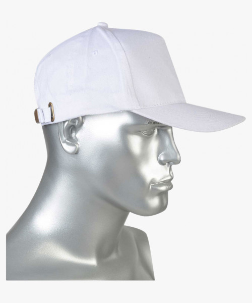 Кепка-бейсболка белая (пакет по 50 шт.,в упаковке 200 шт.)